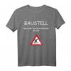 Rumänien Baustelle Rumänische Flagge T-Shirt – Lustiges Geschenk für Rumänienliebhaber, Fans & Gastarbeiter zum Geburtstag & Weihnachten