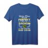 Sachsen Flagge T-Shirt mit Witzigem Spruch - Lustiges Geschenk für Sachsen-Liebhaber & Dialekt-Fans