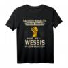 Sachsen Anhalter Wurden Geboren Weil Wessis Helden Brauchen - Lustiges Ostdeutsches T-Shirt als Geschenkidee für Sachsen-Anhalt Fans