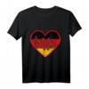 Freistaat Sachsen Herz Liebe Stolz T-Shirt – Stolzes Sachsen & Ossi Design für Sachsen-Fans & Ostdeutschland-Liebhaber