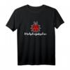 Modschegiebchen Marienkäfer Sächsisch Sachsen Dialekt T-Shirt – Lustiges regionales Motiv für Frühling & Sommer, perfekt als Geschenk für Dialektliebhaber