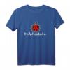 Modschegiebchen Marienkäfer Sächsisch Sachsen Dialekt T-Shirt – Lustiges regionales Motiv für Frühling & Sommer, perfekt als Geschenk für Dialektliebhaber