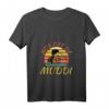 Hör off de Muddi Sachsen Shirt - Lustiges DDR Nostalgie T-Shirt mit V-Ausschnitt für Ost- & Sachsen-Fans