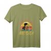 Hör off de Muddi Sachsen Shirt - Lustiges DDR Nostalgie T-Shirt mit V-Ausschnitt für Ost- & Sachsen-Fans