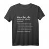 Gusche Mund auf sächsisch - Lustiges Sachsen Spruch T-Shirt für Ostalgie-Liebhaber & Sachsen-Fans als Geschenk zum Geburtstag
