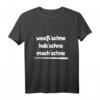 Typisch Sachse sächsischer Dialekt Ostdeutschland T-Shirt mit Spruch 'Regel Nr 1: Locker bleiben' – Lustiges Geschenk für Ossi & Sachse