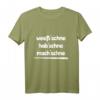 Typisch Sachse sächsischer Dialekt Ostdeutschland T-Shirt mit Spruch 'Regel Nr 1: Locker bleiben' – Lustiges Geschenk für Ossi & Sachse