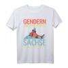 Lustiges T-Shirt mit Spruch 'Gendern ist wenn der Sachse mit dem Boot umkippt' – Witziges Outfit für Sachsen- und Ostdeutschland-Fans, perfekte Geschenkidee zum Geburtstag oder Weihnachten