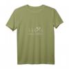 Damen Erzgebirge Bergbau T-Shirt mit V-Ausschnitt – Heimatverbundenes Geschenk mit Herzschlag & Dialekt-Motiv für Erzgebirgler