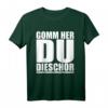 Komm her du Tiger auf sächsisch - Lustiges und erotisches T-Shirt mit Dialekt für Verliebte & als Geschenkidee zu Weihnachten & Geburtstag