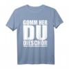 Komm her du Tiger auf sächsisch - Lustiges und erotisches T-Shirt mit Dialekt für Verliebte & als Geschenkidee zu Weihnachten & Geburtstag