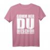 Komm her du Tiger auf sächsisch - Lustiges und erotisches T-Shirt mit Dialekt für Verliebte & als Geschenkidee zu Weihnachten & Geburtstag