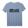 Dresden Skyline, Frauenkirche & Semperoper T-Shirt – Elegantes Souvenir & Geschenk für Dresden-Fans, Sachsen & Touristen