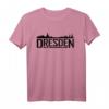 Dresden Skyline, Frauenkirche & Semperoper T-Shirt – Elegantes Souvenir & Geschenk für Dresden-Fans, Sachsen & Touristen