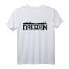 Dresden Skyline, Frauenkirche & Semperoper T-Shirt – Elegantes Souvenir & Geschenk für Dresden-Fans, Sachsen & Touristen