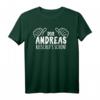 Andreas macht das schon auf Sächsisch T-Shirt – Persönliches Geschenk mit Dialekt & Namen für Sachsen & Ostdeutschland