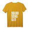 Sächsisch Dialekt T-Shirt 'Es klatscht gleich' mit V-Ausschnitt – Lustiges Heimatmotiv für Sachsen-Fans & Stolze Ostdeutsche