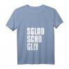 Sächsisch Dialekt T-Shirt 'Es klatscht gleich' mit V-Ausschnitt – Lustiges Heimatmotiv für Sachsen-Fans & Stolze Ostdeutsche