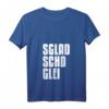 Sächsisch Dialekt T-Shirt 'Es klatscht gleich' mit V-Ausschnitt – Lustiges Heimatmotiv für Sachsen-Fans & Stolze Ostdeutsche