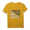 Gendern Ist Wenn Der Sachse Mit dem Boot Umkippt T-Shirt – Lustiges sächsisches Geburtstagsdesign mit Dialekt-Spruch