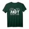 Herren Andy macht das schon Sachsen T-Shirt - Personalisierte Dialekt-Geschenkidee für Sachsen, Ostdeutschland & Geburtstag
