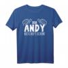 Herren Andy macht das schon Sachsen T-Shirt - Personalisierte Dialekt-Geschenkidee für Sachsen, Ostdeutschland & Geburtstag