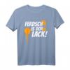 Fertig ist der Lack - Sächsisches Dialekt T-Shirt für Lackierer & Maler mit Sprühdose & Farbklecks