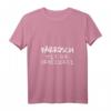 Damen Feierabend - Fertig mit der Arbeiterei auf sächsisch T-Shirt mit V-Ausschnitt – Lustiges Geschenk für Sachsen-Liebhaber und Schichtarbeiter