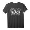 Falco macht das schon auf sächsisch - Personalisiertes Sachsen Ossi Sachse Dialekt T-Shirt als Geburtstagsgeschenk