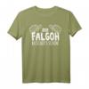 Falco macht das schon auf sächsisch - Personalisiertes Sachsen Ossi Sachse Dialekt T-Shirt als Geburtstagsgeschenk