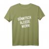 Gönntsch Bleede Wern Shirt - Lustiges Ossi Dialekt T-Shirt für Sachsen, Thüringen & Ostdeutschland, Perfekt als Geschenk zu Geburtstag & Weihnachten