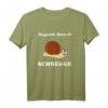 Sächsische Tiere Schnegge Schnecke Sachsen Geschenk Idee T-Shirt – Witziges Heimat- und Tierliebhaber-Shirt für jeden Anlass