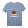 Sächsische Tiere Schnegge Schnecke Sachsen Geschenk Idee T-Shirt – Witziges Heimat- und Tierliebhaber-Shirt für jeden Anlass