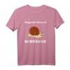 Sächsische Tiere Schnegge Schnecke Sachsen Geschenk Idee T-Shirt – Witziges Heimat- und Tierliebhaber-Shirt für jeden Anlass