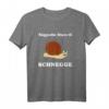 Sächsische Tiere Schnegge Schnecke Sachsen Geschenk Idee T-Shirt – Witziges Heimat- und Tierliebhaber-Shirt für jeden Anlass
