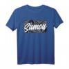 Retro Palm Samoa T-Shirt - Vintage Samoanisches Design, Perfektes Geschenk für Samoanische Inseln & Kulturellen Stolz
