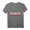Sportliches Samoa Flagge und Emblem T-Shirt – Perfekt für Samoa-Liebhaber, Freunde & Familie, ideal als Souvenir oder kulturelles Geschenk
