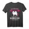 Samojede Hundebesitzer Tierliebhaber T-Shirt - Lustiges Hunde Motiv als Geschenk für Hundeliebhaber und Tierfreunde