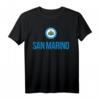 San Marino Flaggen T-Shirt – Patriotische Fußball Kleidung für Männer, Frauen & Kinder als Geschenk für Geburtstage, Weihnachten & Anlässe