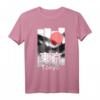 Japan Landschaft Tokio mit roter Sonne T-Shirt – Perfektes Geschenk für Anime-, Japan- und Kampfsport-Fans