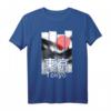 Japan Landschaft Tokio mit roter Sonne T-Shirt – Perfektes Geschenk für Anime-, Japan- und Kampfsport-Fans