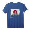 Tokyo Japan Flagge mit Skyline und roter Sonne T-Shirt – Perfektes Geschenk für Tokyo Fans und Japan Liebhaber