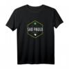 HapPanda T-Shirt - Klassisch geschnitten, doppelt genähter Saum für Feier & Geschenk