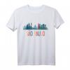 Sao Paulo Brasilien Skyline Souvenir T-Shirt – Perfektes Geschenk für Brasilien-Liebhaber & Touristen