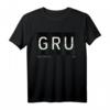 GRU Sao Paulo Brasilien Retro Reise Flughafen Code Geschenk - Perfektes T-Shirt für Weltenbummler und Reisebegeisterte