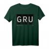 GRU Sao Paulo Brasilien Retro Reise Flughafen Code Geschenk - Perfektes T-Shirt für Weltenbummler und Reisebegeisterte