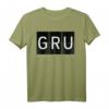 GRU Sao Paulo Brasilien Retro Reise Flughafen Code Geschenk - Perfektes T-Shirt für Weltenbummler und Reisebegeisterte