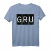 GRU Sao Paulo Brasilien Retro Reise Flughafen Code Geschenk - Perfektes T-Shirt für Weltenbummler und Reisebegeisterte