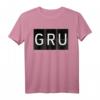 GRU Sao Paulo Brasilien Retro Reise Flughafen Code Geschenk - Perfektes T-Shirt für Weltenbummler und Reisebegeisterte