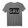 GRU Sao Paulo Brasilien Retro Reise Flughafen Code Geschenk - Perfektes T-Shirt für Weltenbummler und Reisebegeisterte